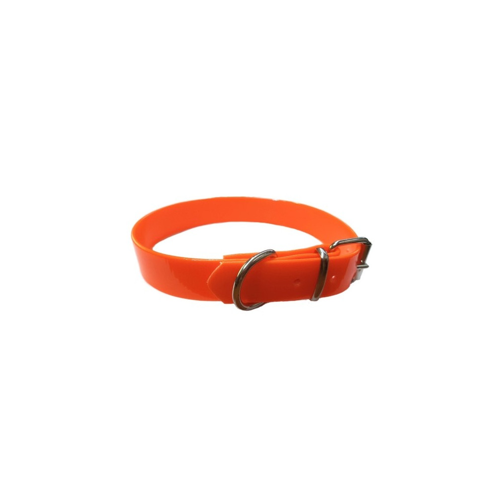 COLLAR BIOTHANE 40 CM. NARANJA