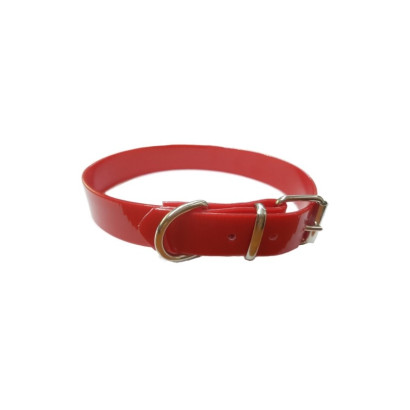 COLLAR BIOTHANE 50 CM. ROJO