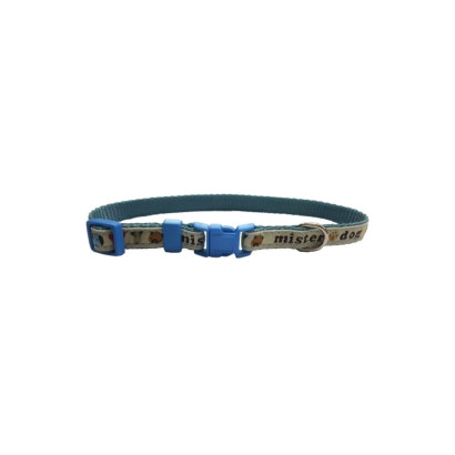 COLLAR HANDY MR.DOG 10x210. AZUL