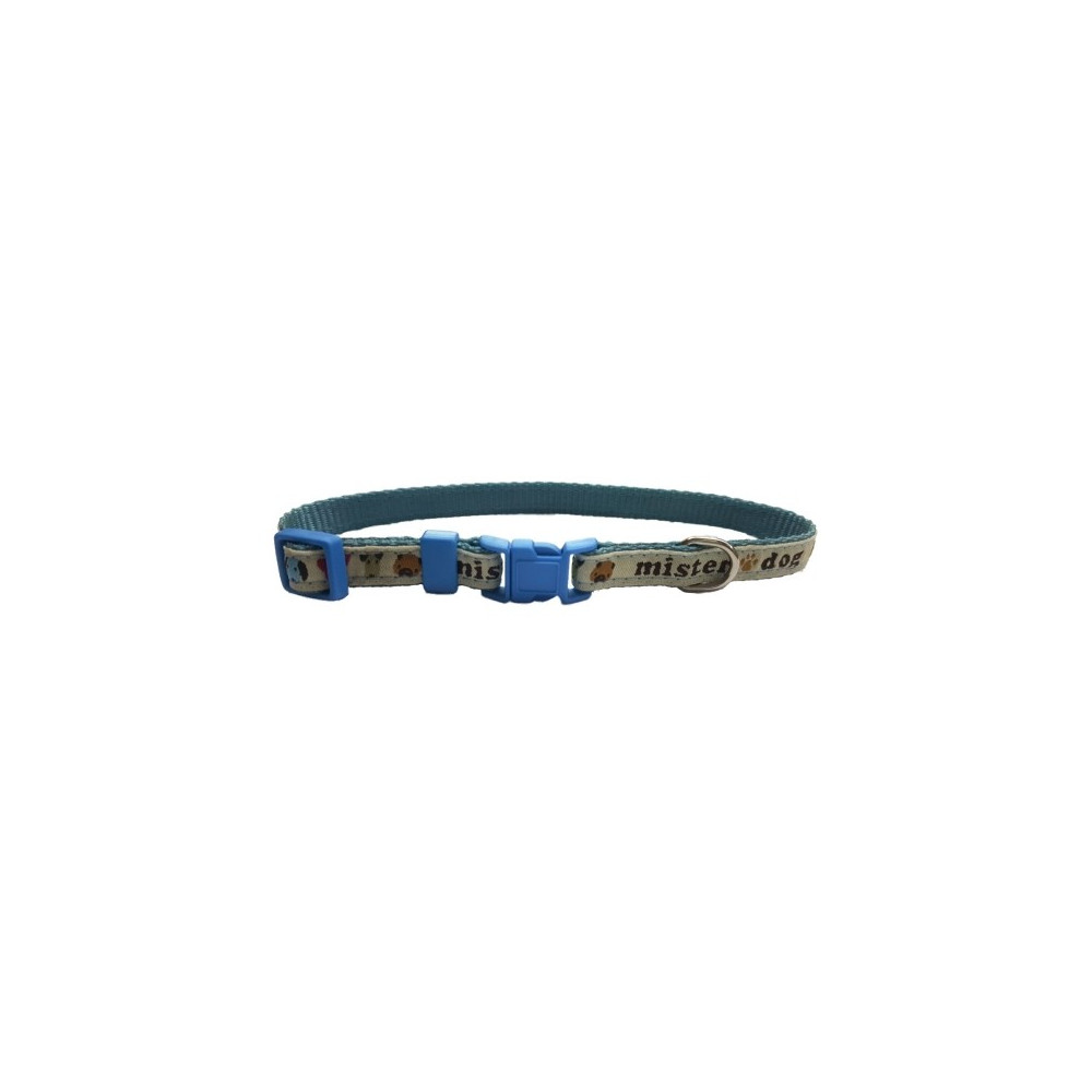 COLLAR HANDY MR.DOG 10x210. AZUL