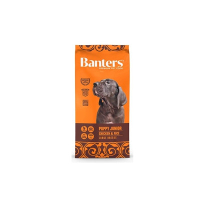 BANTERS DOG PUPPY LARGE CHICKEN&RICE 3KG.