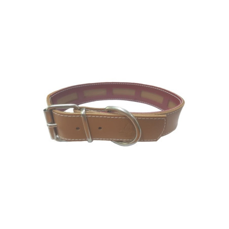 COLLAR CUERO PROTEC MARRON 45x3cm