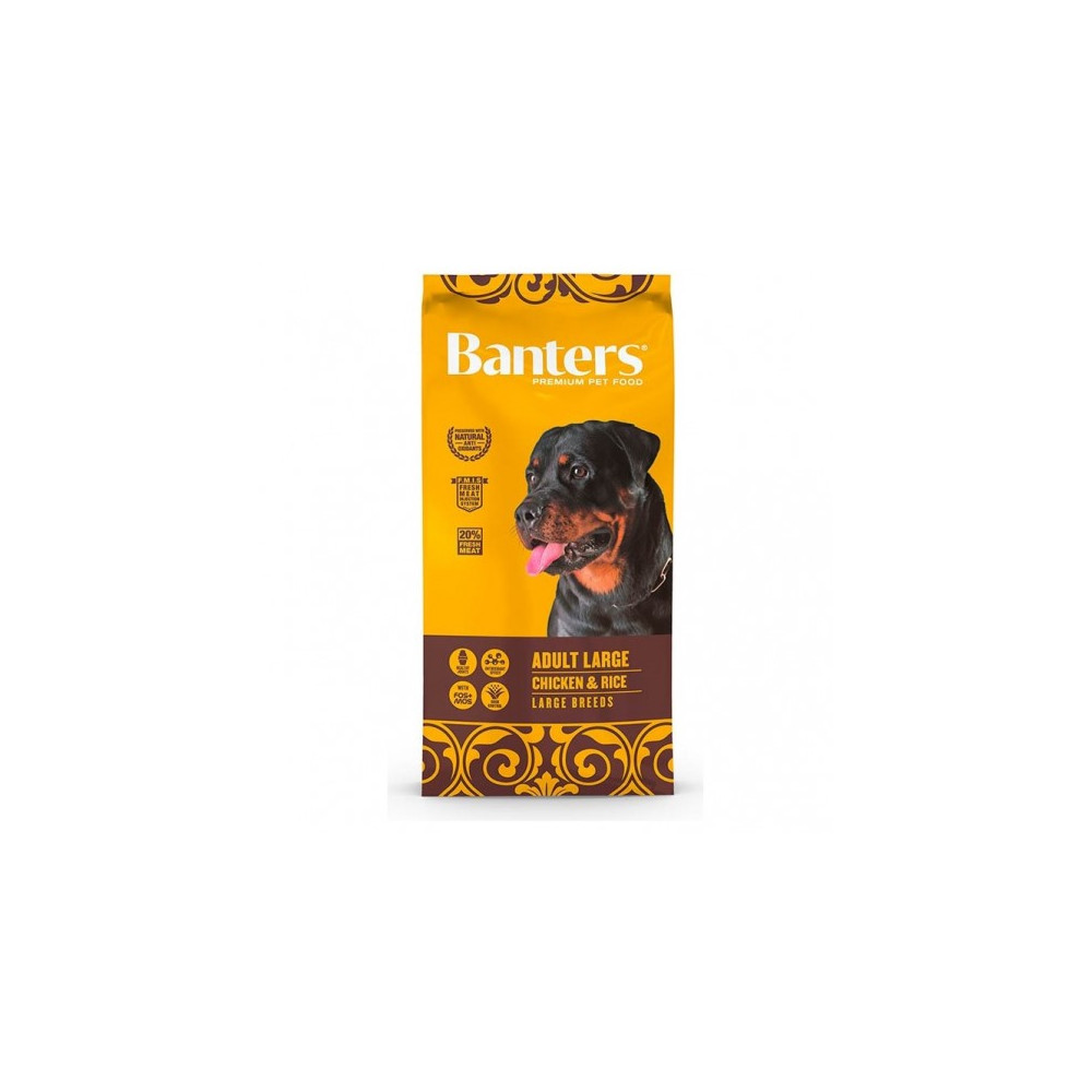 BANTERS DOG ADULT LARGE BREED 15 KG.