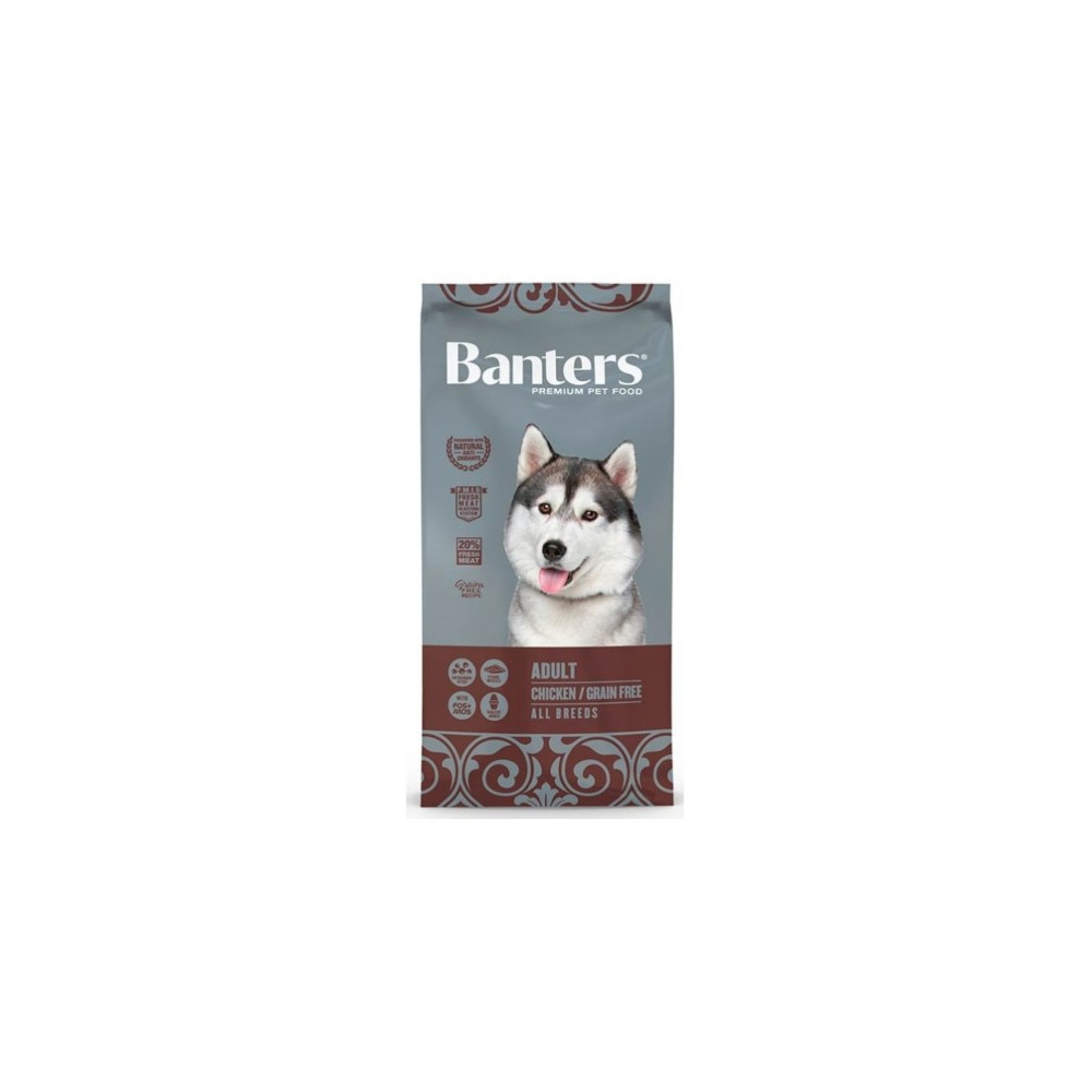 BANTERS DOG ADULT GRAIN FREE 3 KG.