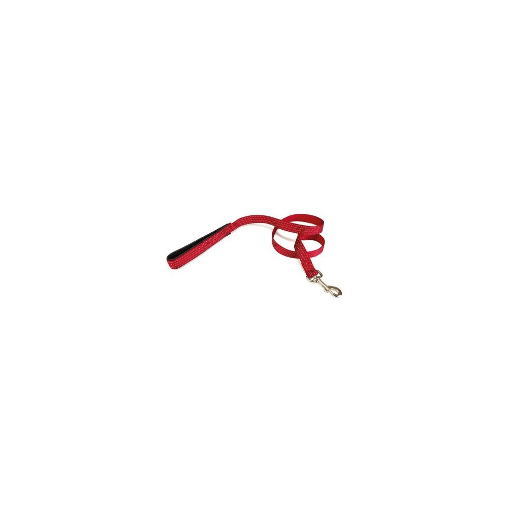 CORREA NYLON LISO ROJO 1,5 x 120 cm.