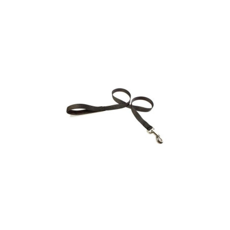 CORREA NYLON LISO NEGRO 1,5 x 120 cm.