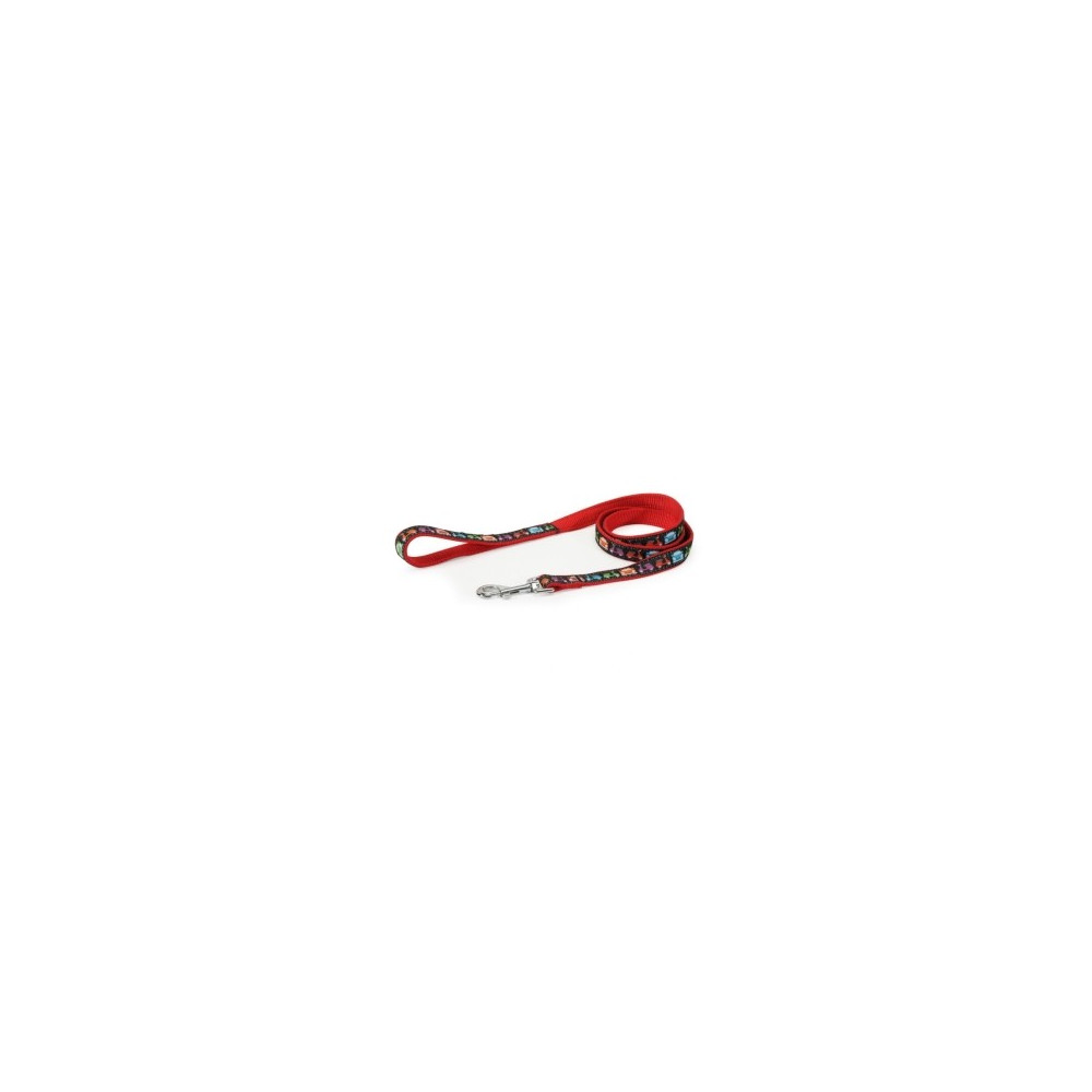 RAMAL NYLON 20X1200MM COCHE/MOTO ROJO