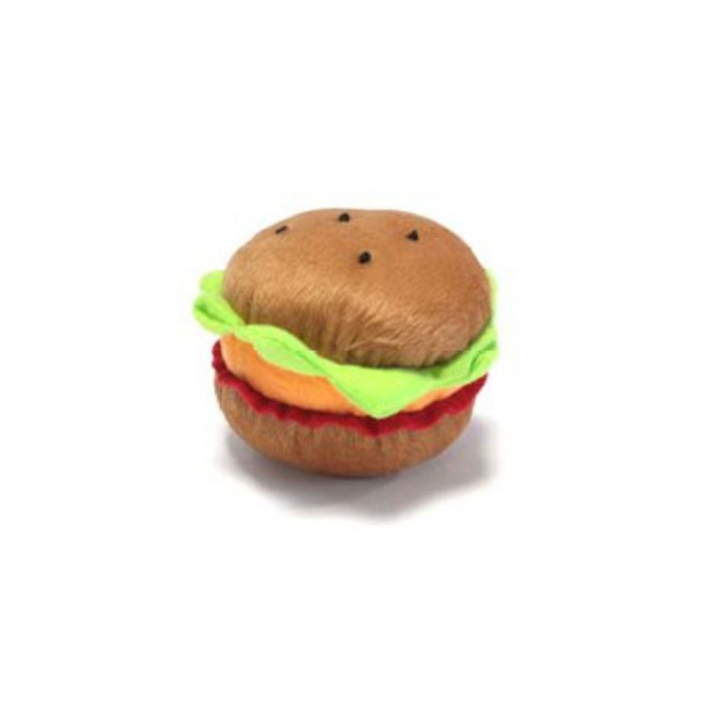 HAMBURGUESA PELUCHE 10X10X8CM.