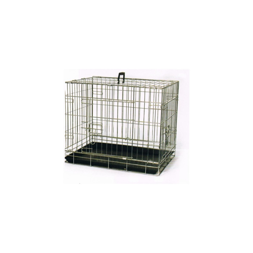 JAULA PLEGABLE PERROS S 61x45x52cm.