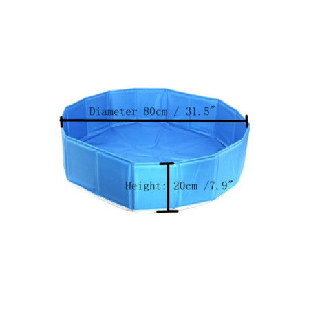 PISCINA PARA PERROS 80x20cm.