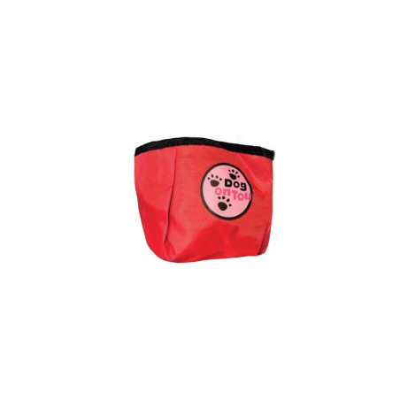 COMEDERO NYLON 1,8 LTS./17cm. ROJO