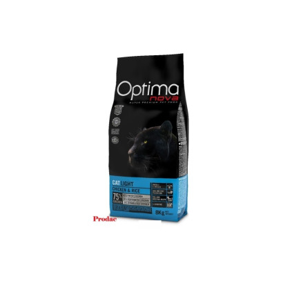 OPTIMA NOVA CAT LIGHT 2 KG.