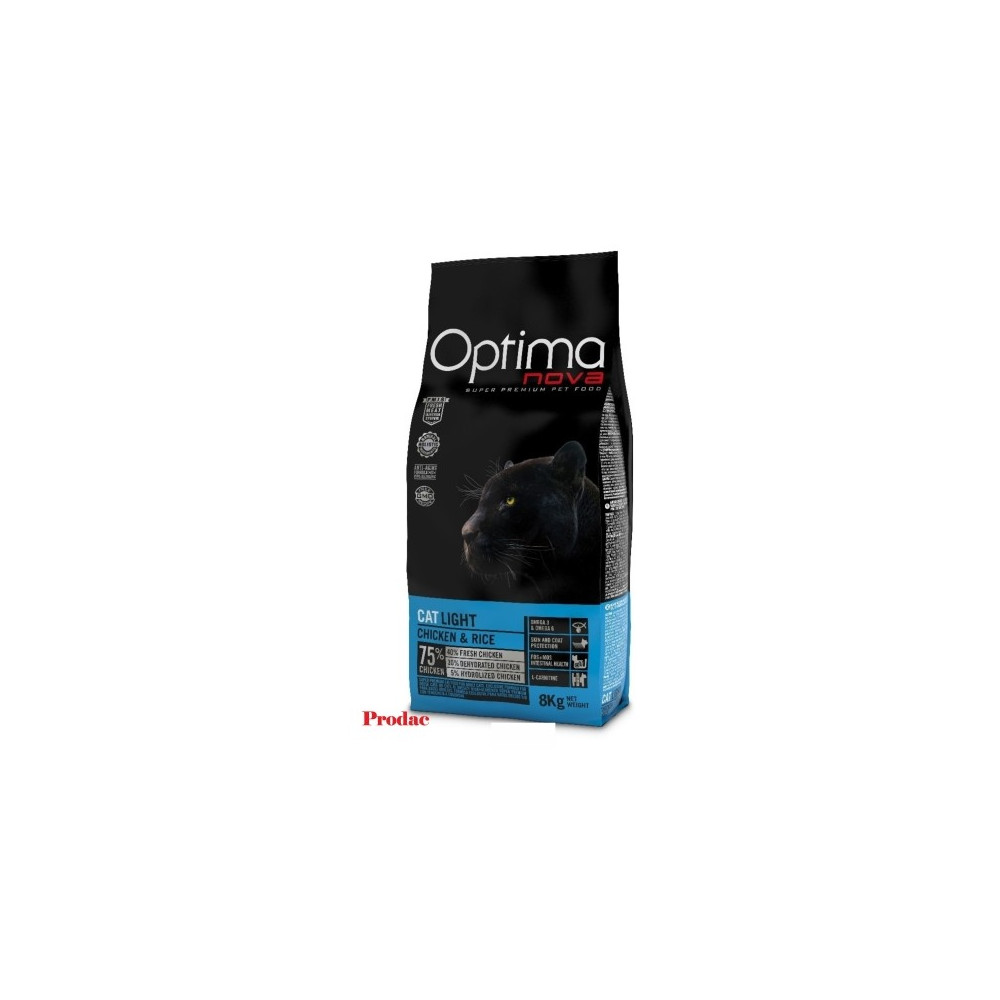 OPTIMA NOVA CAT LIGHT 2 KG.