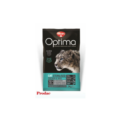 OPTIMA NOVA CAT STERILISED 2 KG.