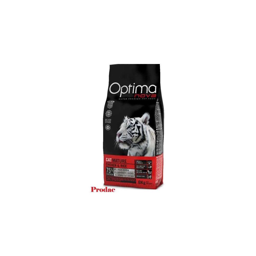 OPTIMA NOVA CAT MATURE 8 KG.