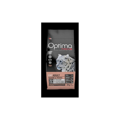 OPTIMA NOVA CAT ADULT SALMON PATATA 2 KG.