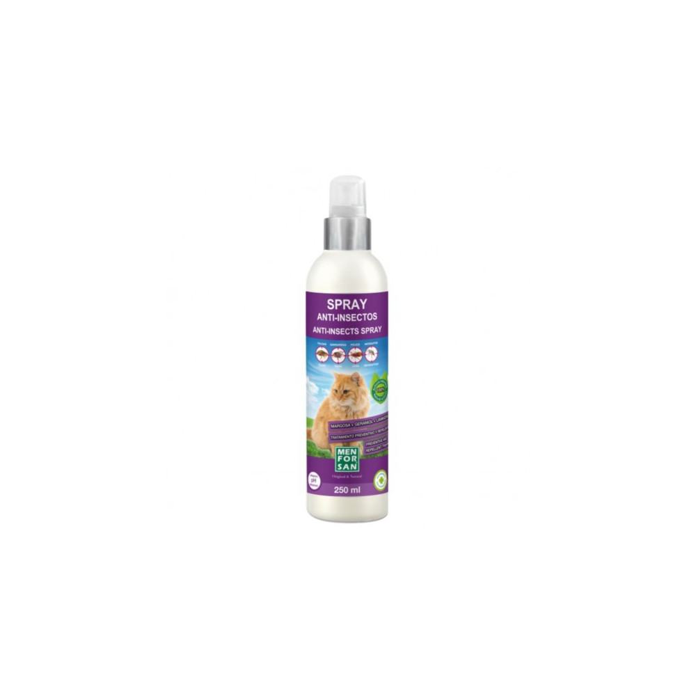 MENFORSAN SPRAY ANTI INSECTOS 250 ML.GATOS