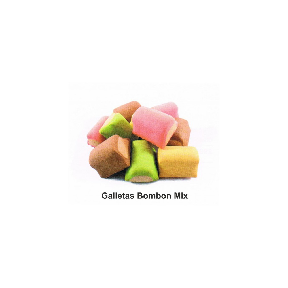 GALLETAS BOMBON MIX. Bolsa de 5 Kg.