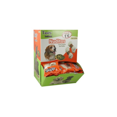 NUDITOS CON CARNE Bolsa 2x12 gr. Caja 40 Und.