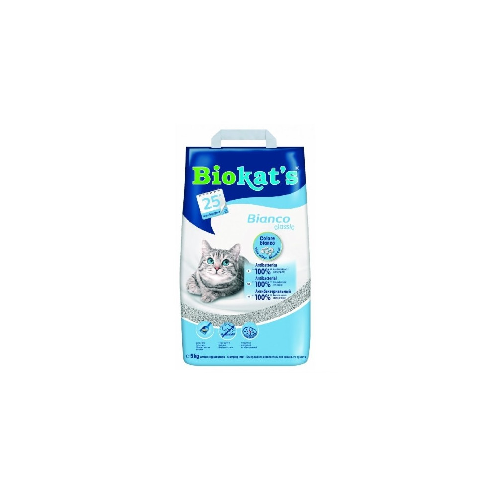 ARENA BIOKATS BIANCO Bolsa 5 KG.