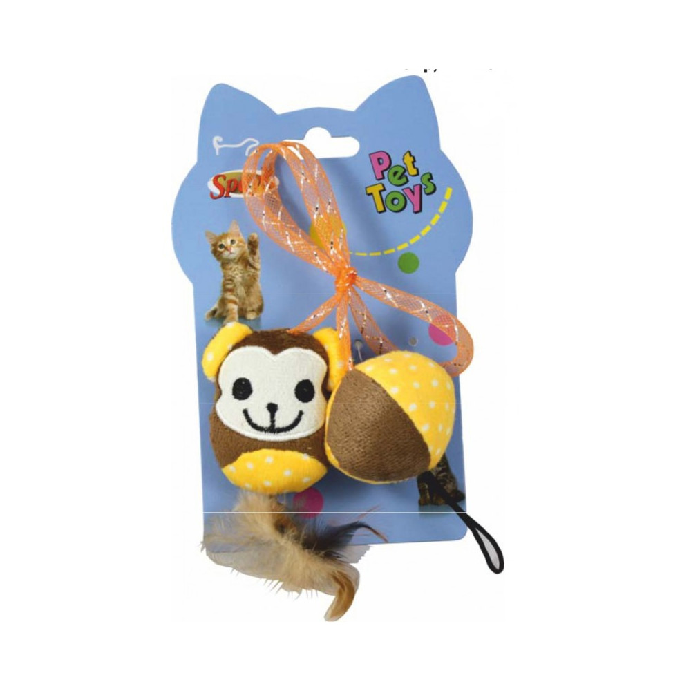 MONKEY TOY CON CAT NIP