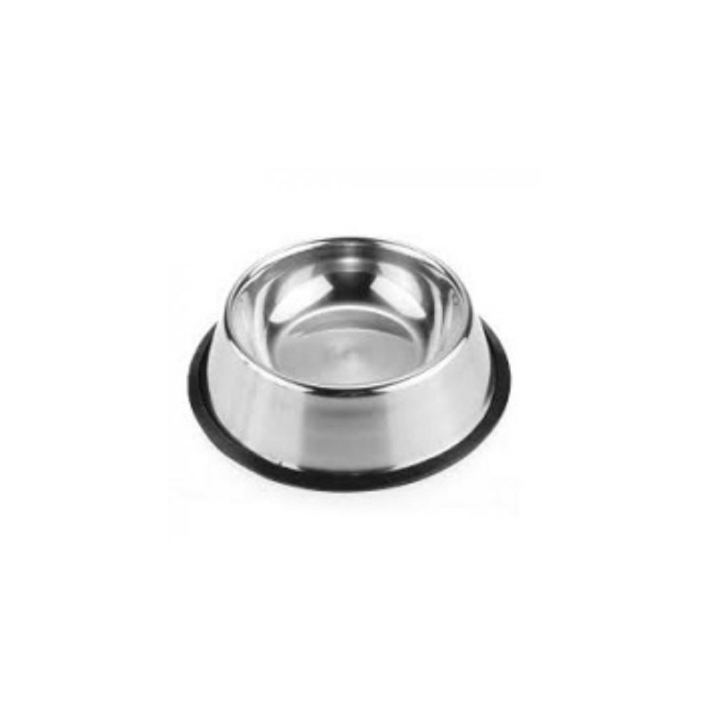 COMEDERO ACERO INOX.ANTIDESLIZANTE 15cm./ 0,3Lts.