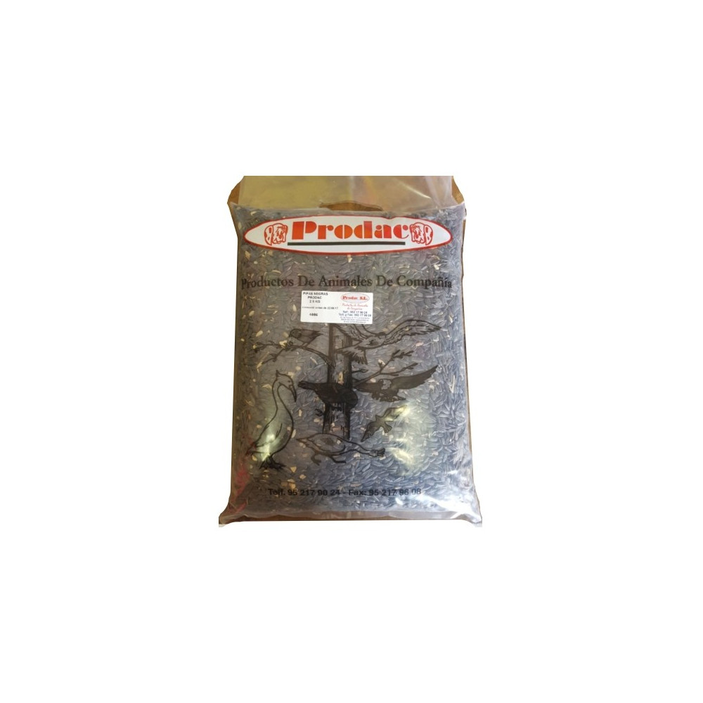 PIPAS NEGRAS 2,5 KG. PRODAC