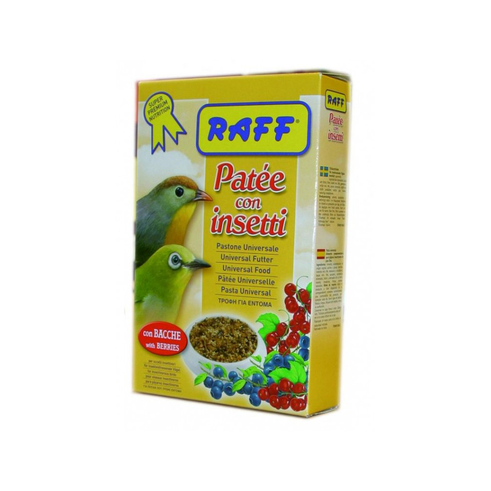 RAFF PATEE CON INSECTOS 400 GR.