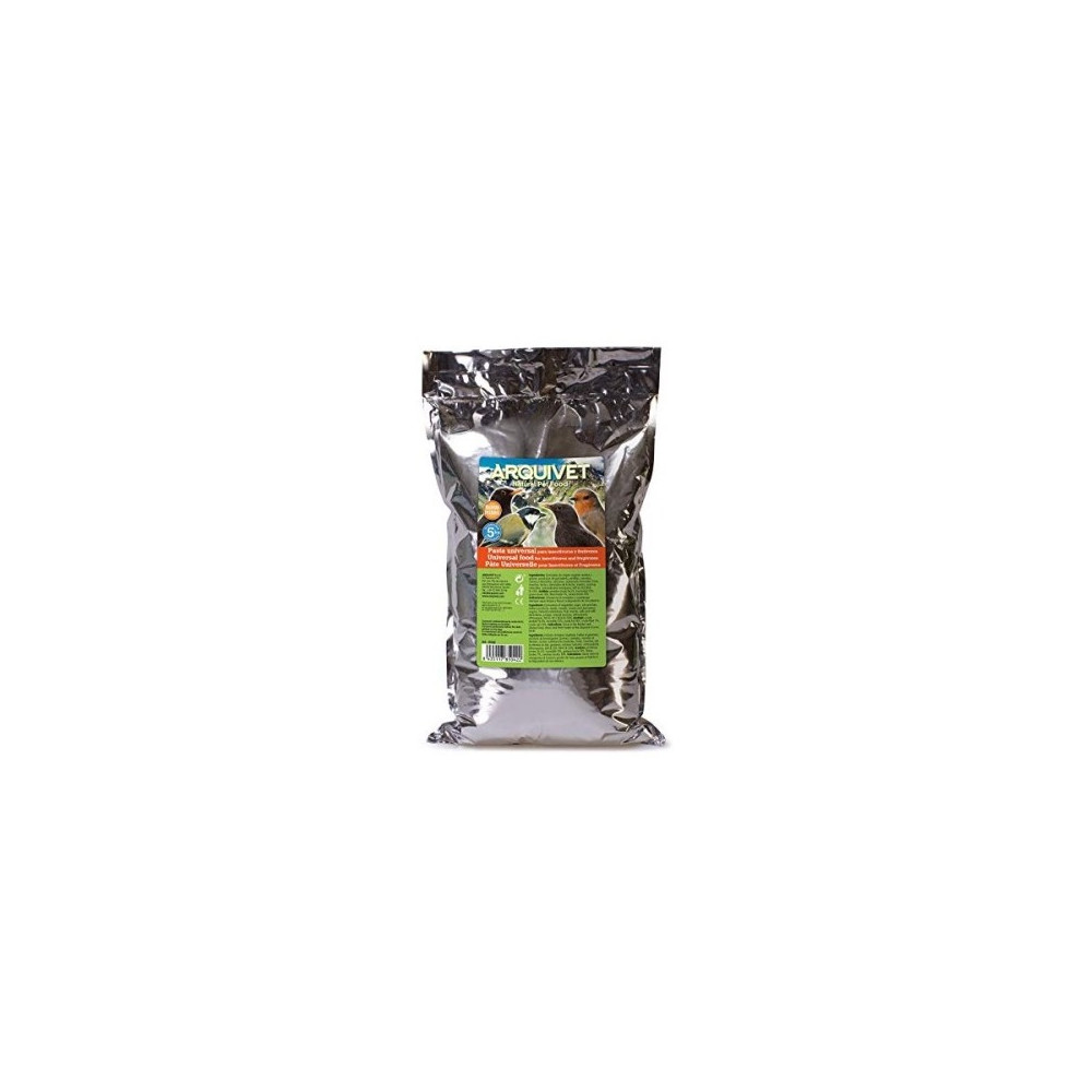 PASTA INSECTIVOROS Y FRUTIVOROS 5 Kg. Arquivet