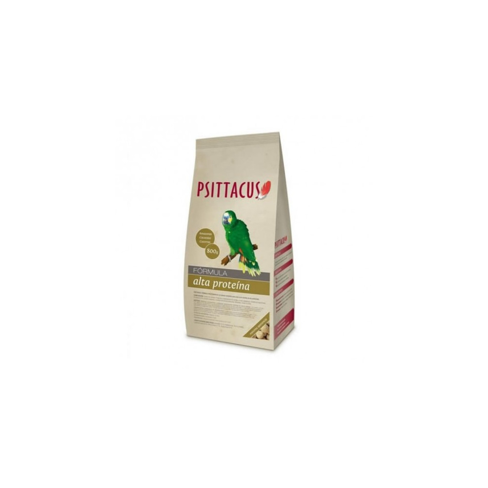 PSITTACUS PIENSO ALTA PROTEINA 800 GR.