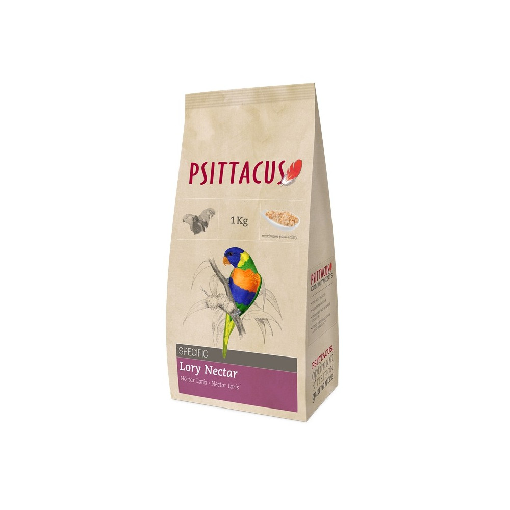 PSITTACUS NECTAR LORIS 1 KG. BOLSA