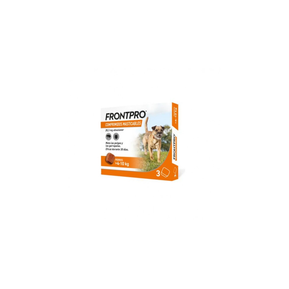 FRONTPRO Comp.Masticables 2-4 KG. 3 pastillas