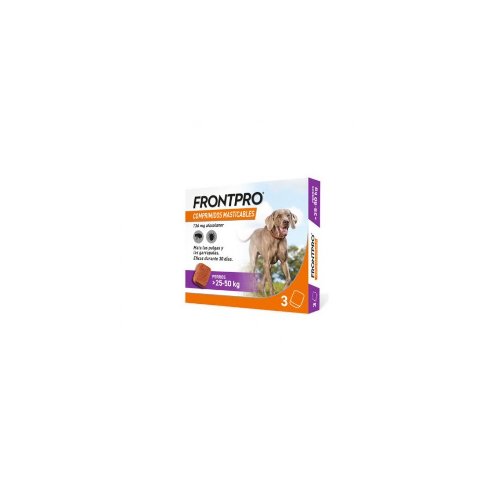 FRONTPRO Comp.Masticables 4-10 KG. 3 pastillas