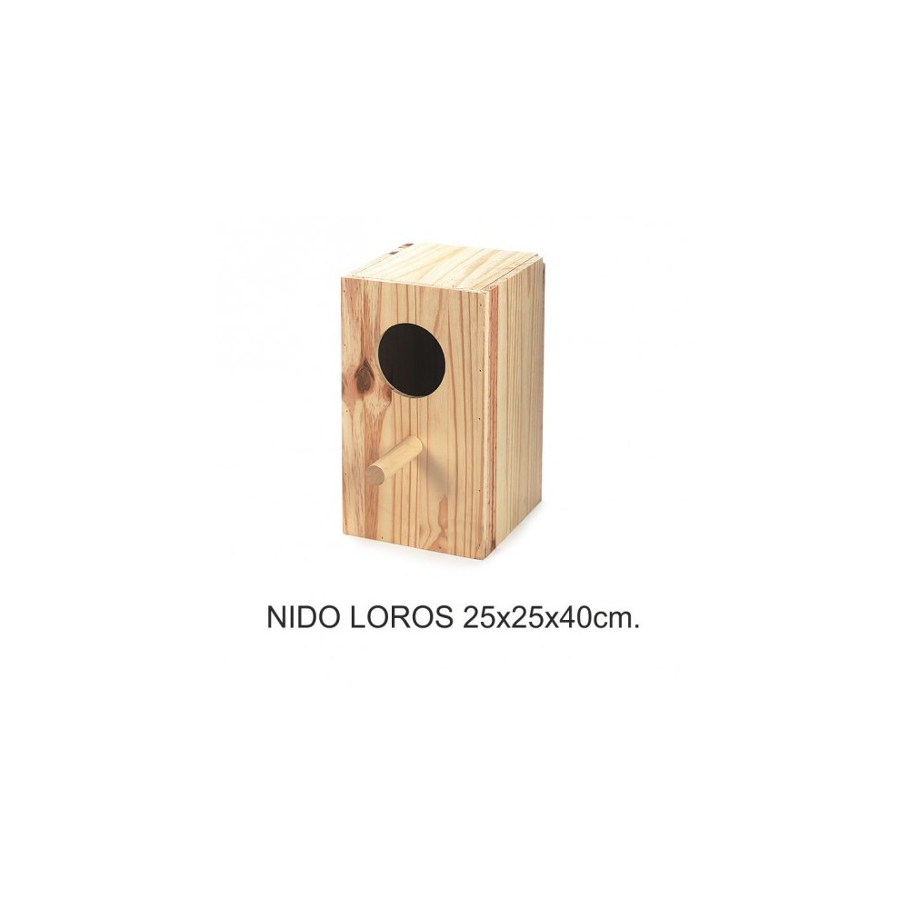 NIDO LOROS 25X25X40 CM.