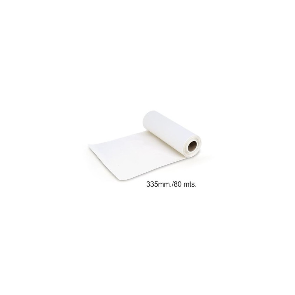 PAPEL BLANCO ROLLO 335mm.