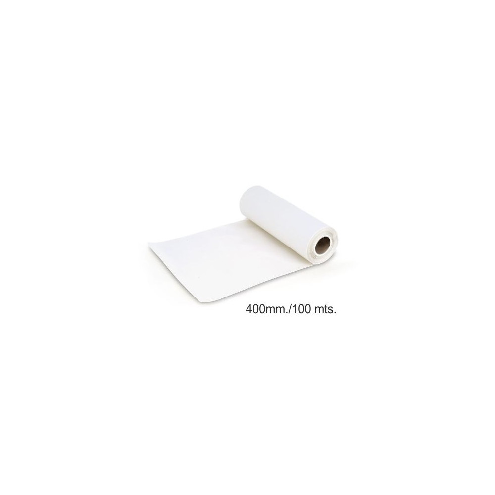 PAPEL BLANCO ROLLO 400mm.