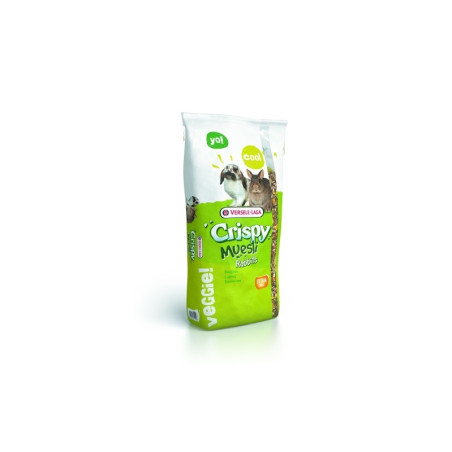 CONEJO CRISPY MUESLI 20 KG. VERSELE-LAGA