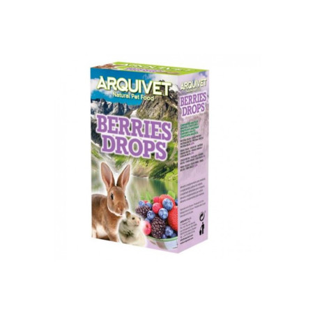 DROPS FRUTAS DEL BOSQUE 65 GR. Roedores