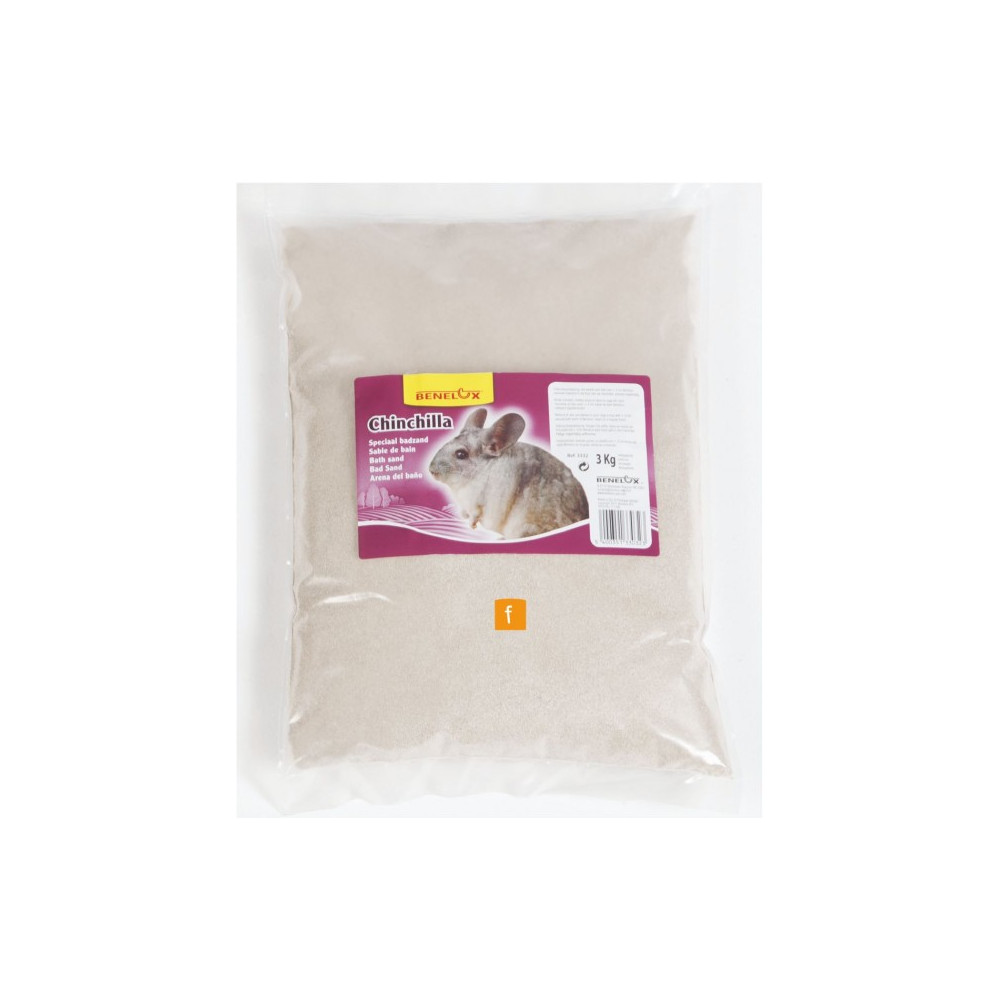 ARENA BAÑO CHINCHILLA  3 KG. Benelux