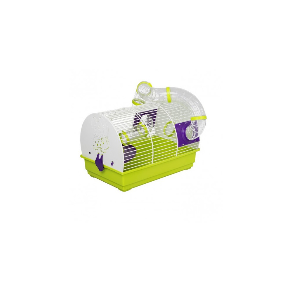 JAULA HAMSTER RUSO 112 BLANCA 39x25.5x27 cm