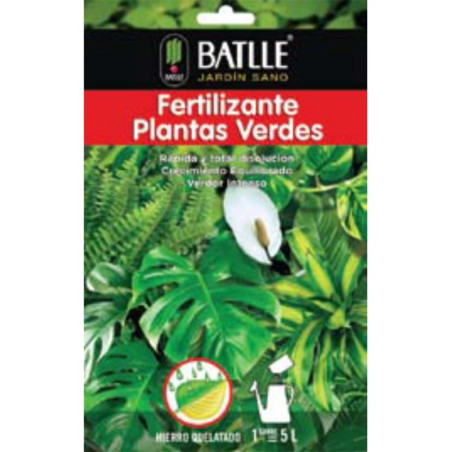 FERT.PLANTAS VERDES SOBRE 5 LTS.