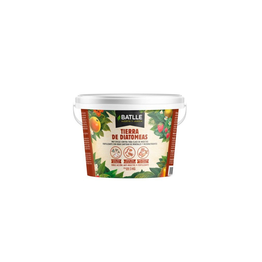 TIERRA DE DIATOMEAS ECO Cubo 3 KG.