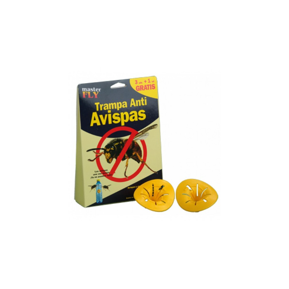 TRAMPA ANTI AVISPAS ESTUCHE 4 UDS.