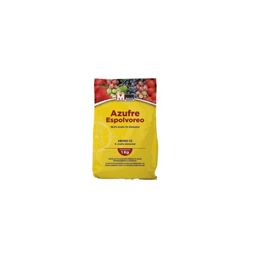 AZUFRE ESPOLVOREO 1 KG.