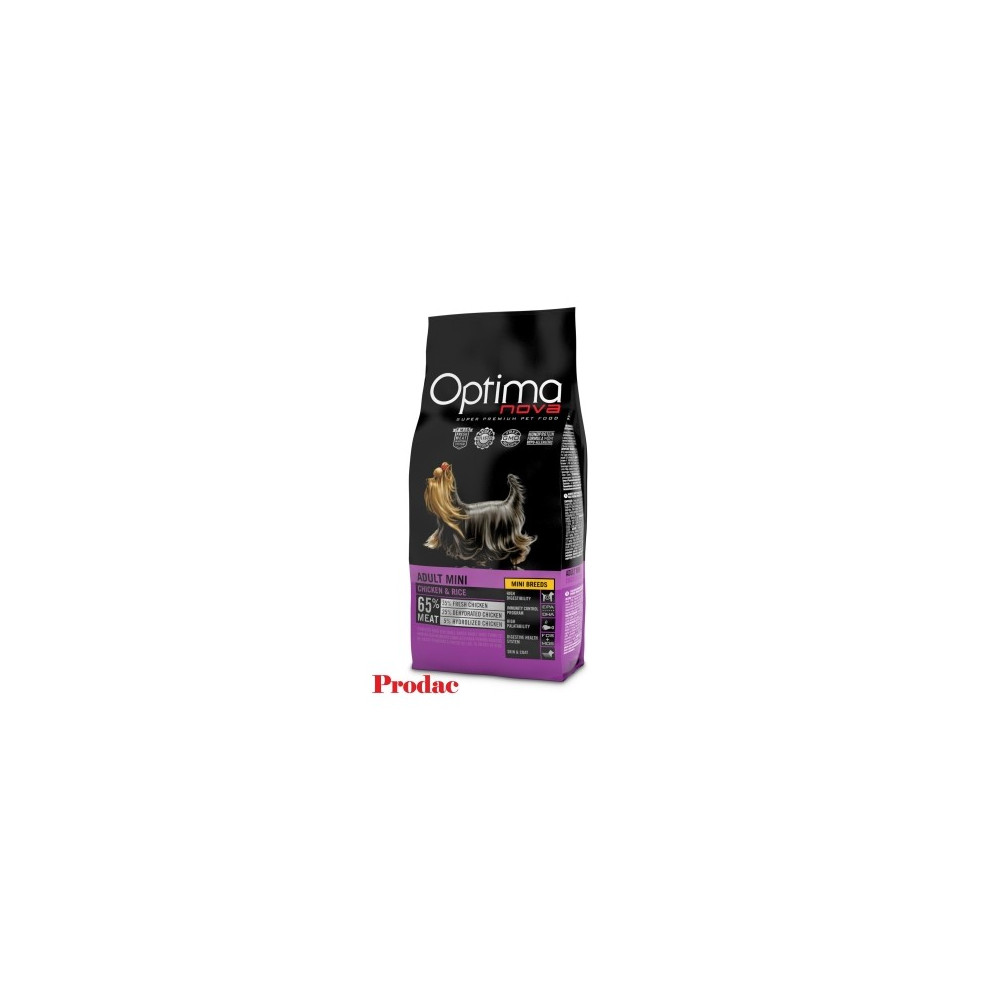 OPTIMA NOVA ADULT MINI POLLO ARROZ 12 KG.