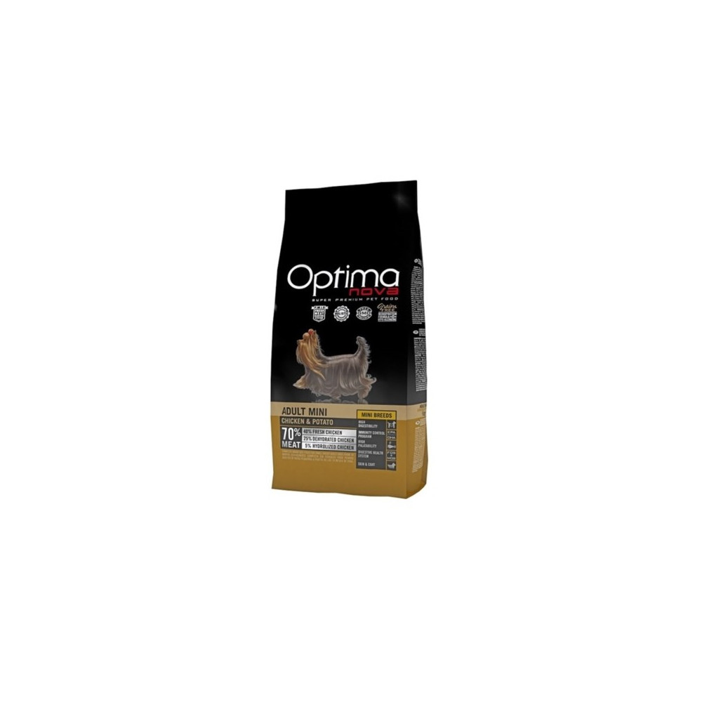 OPTIMA NOVA ADULT MINI CHICKEN POTATO 2 KG.