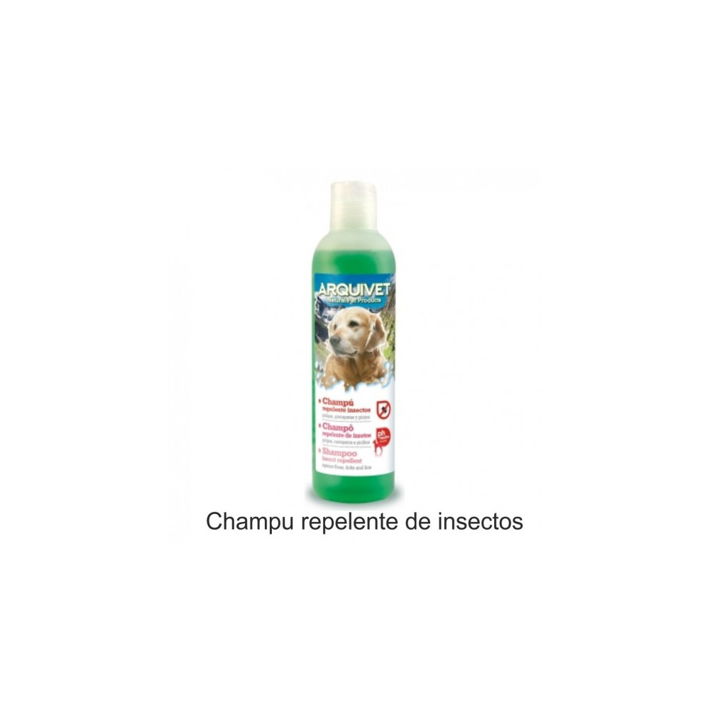 CHAMPU ANTIPARASITARIO REPELENTE 750ml.Arquivet