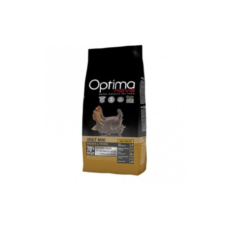 OPTIMA NOVA ADULT MINI CHICKEN POTATO 8 KG.