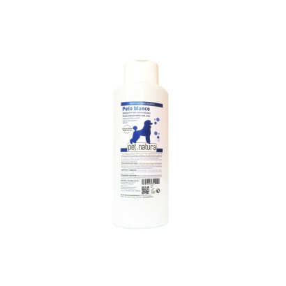 CHAMPU PELO BLANCO 750ml.  PETNATURA