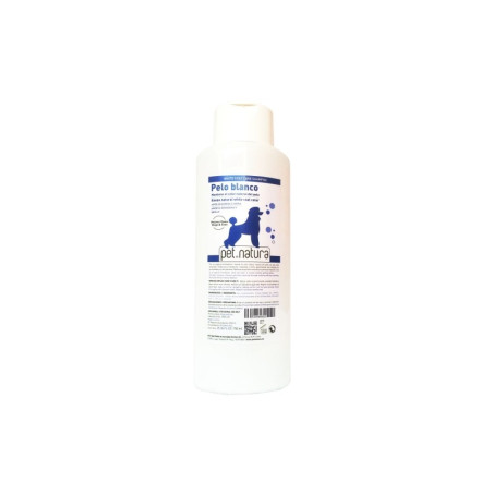 CHAMPU PELO BLANCO 750ml.  PETNATURA